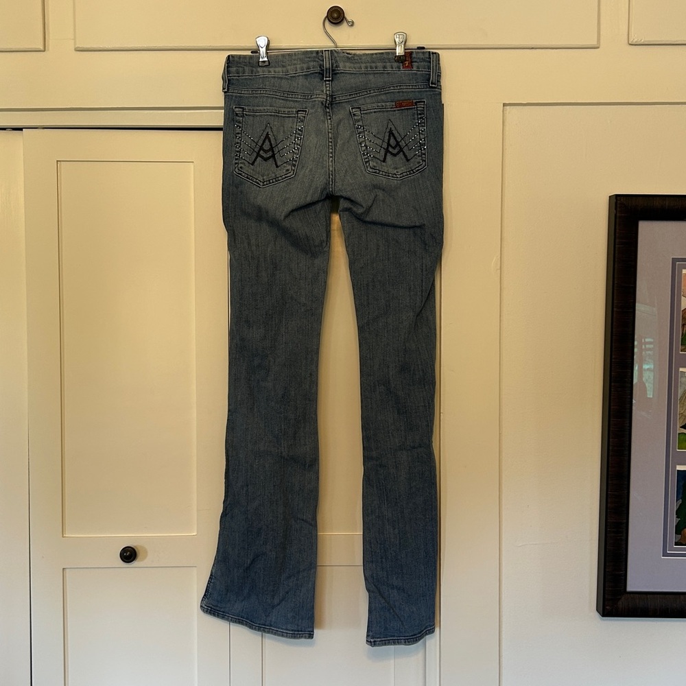 7 For All Mankind “A” Pocket Y2K Low Rise Bootcut Flare Jeans